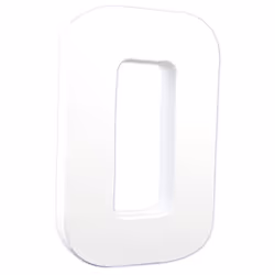 Clairefontaine Lettre O 20,5Cm, 5 an(s), Papier, Blanc