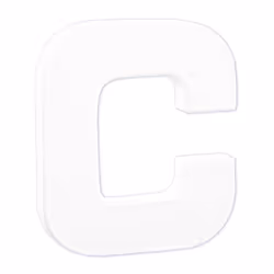 Clairefontaine Petite Lettre C 12Cm, 5 an(s), Papier, Blanc