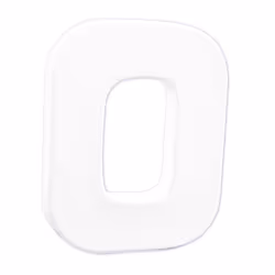 Clairefontaine Petite Lettre O 12Cm, 5 an(s), Papier, Blanc