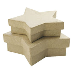 Clairefontaine Assortiment 2 Boîtes Étoiles 10X3/12X3Cm