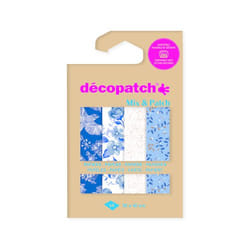 Décopatch DP031C papier créatif papier d'art 4 feuilles