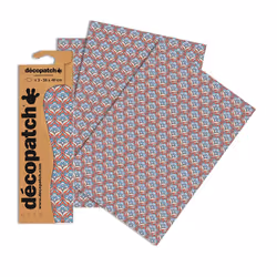 Clairefontaine Pochette 3 Feuilles Identiques Ref 767, 5 an(s), Papier, Orange, Bleu