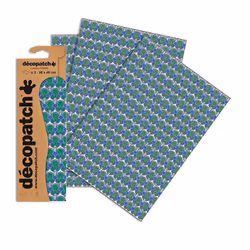 Clairefontaine Pochette 3 Feuilles Identiques Ref 769, 5 an(s), Papier, Bleu, Vert