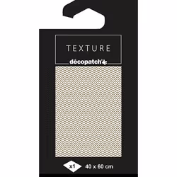 Clairefontaine Papier Texture Décopatch N°780 - 1 Feuille 40X60Cm, 5 an(s), Papier, Blanc