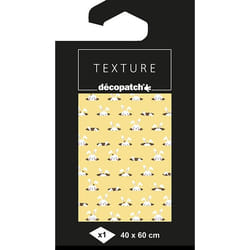 Clairefontaine Papier Texture Décopatch N°781 - 1 Feuille 40X60Cm