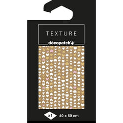Clairefontaine Papier Texture Décopatch N°787 - 1 Feuille 40X60Cm