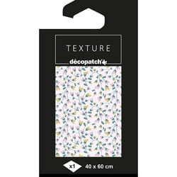 Clairefontaine Papier Texture Décopatch N°788 - 1 Feuille 40X60Cm