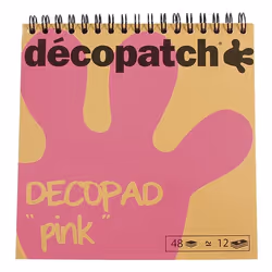 Clairefontaine Bloc Color Decopad Rose, 5 an(s), Papier, Rose