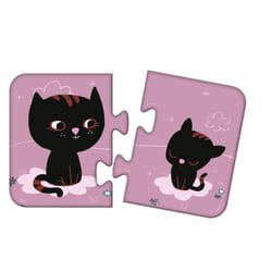Clairefontaine Puzzles 2 Pièces, Maman/Bébé