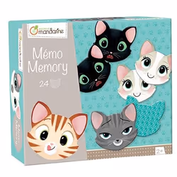 Clairefontaine Mémory, Chats Et Expressions, 2 an(s), Carton, Multicolore