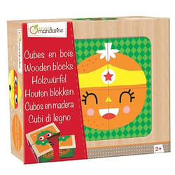 Clairefontaine Cubes En Bois, Super Héros Fruits Et Légumes