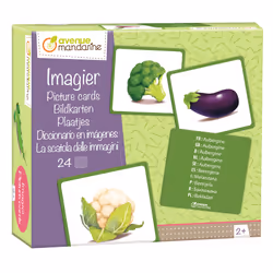 Clairefontaine Imagier, Légumes, 2 an(s), Carton, Multicolore