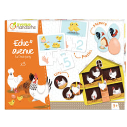 Clairefontaine Educ'Avenue, La Poule Party