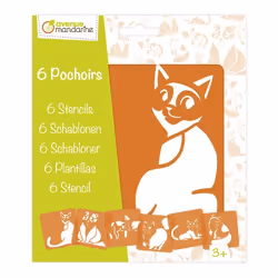 Avenue Mandarine Schablonen Set Katzen