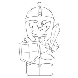 Clairefontaine Graffy Puppet, Dragons Et Chevaliers