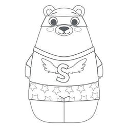 Clairefontaine Graffy Puppet, Animaux Super Héros
