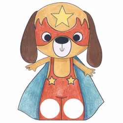 Clairefontaine Graffy Puppet, Animaux Super Héros