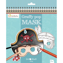 Clairefontaine Graffy Pop Mask, Garçon