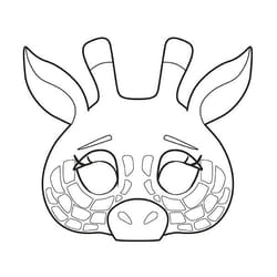 Clairefontaine Graffy Pop Mask, Animaux