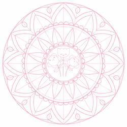 Clairefontaine Graffy Pop Mandala, Fille