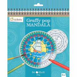Clairefontaine Graffy Pop Mandala, Garçon