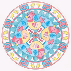 Clairefontaine Graffy Pop Mandala, Animaux