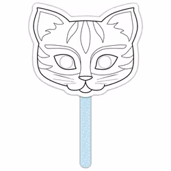 Clairefontaine Graffy Stick, Chat, 5 an(s), Carton, Blanc, 1 pièce(s)