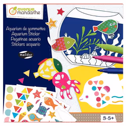 Clairefontaine Coffret Créatif Aquarium Gommettes