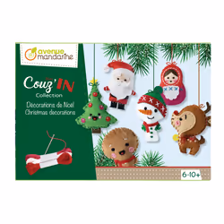 Clairefontaine Boîte Créative, Décorations De Noël Mini Couz'In - Vue supplémentaire 7