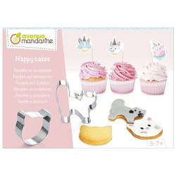 Avenue Mandarine Kreativ-Set Happy Cakes Multicolore