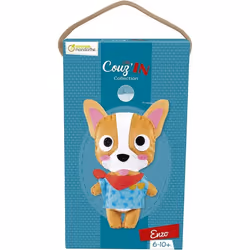 Kit de couture Little CouzIn - Enzo le bouledogue - l 14 x H 5 x L 30 cm