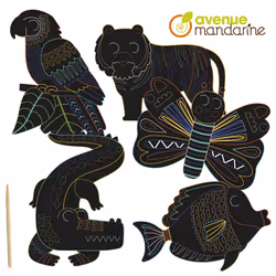 Avenue Mandarine Boîte créative, Cartes à gratter