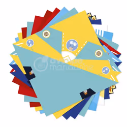 Avenue Mandarine KC126C papier pour origami