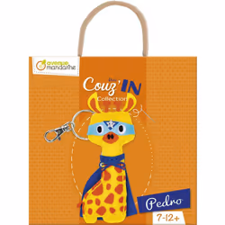 Introduction au Produit Le COF COUTURE GIRAFE SPE CLAIREFONTAINE CLEKC132C est un porte-clés à coudre conçu pour initier les  ...