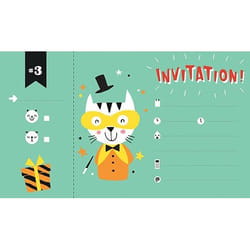 Clairefontaine Cartes D’Invitation, Animaux