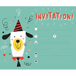 Clairefontaine Cartes D’Invitation, Animaux