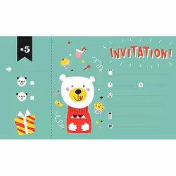 Clairefontaine Cartes D’Invitation, Animaux