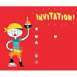 Clairefontaine Cartes D’Invitation, Pirates