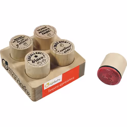 Avenue Mandarine CO157C, Kit de tampons pour enfants, Bois