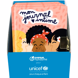 Clairefontaine Collection Unicef, Journal Intime, 5 an(s), Papier, Multicolore, 1 pièce(s)