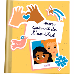 Clairefontaine Collection Unicef, Carnet De L'Amitié, 5 an(s), Papier, Jaune, 1 pièce(s)