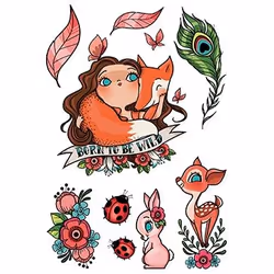 Clairefontaine Tattoo' Mania, Forêt, 5 an(s), Plastique, Multicolore