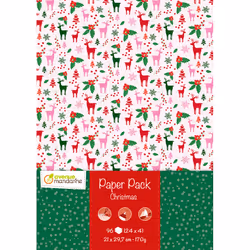 Clairefontaine Paper Pack, A4 - Christmas, 6 an(s), Papier, Multicolore