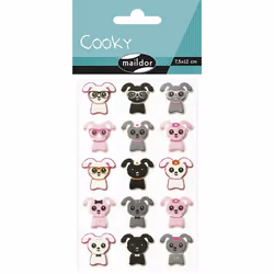 Clairefontaine Cooky, Sach 1 Pl 7,5X12Cm, Petits Chiens