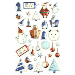 Clairefontaine Cooky, Sach 1 Pl 7,5X12Cm, Noël Enfant, Bleu