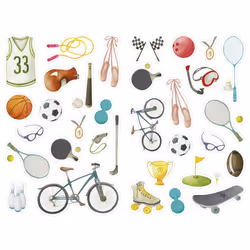 Clairefontaine Mimi Stick', Sach 48 Pl 21X16 cm, Assortiments