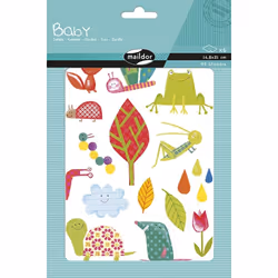 Clairefontaine Baby, Sach 6 Pl 14,8X21Cm, Jardin, 2 an(s), Papier, Multicolore