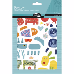 Clairefontaine Baby, Sach 6 Pl 14,8X21Cm, Créatives 1, 2 an(s), Papier, Multicolore