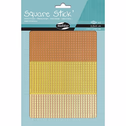 Clairefontaine Square Stick', Sach 1 Pl 14,8X21Cm, Jau/Orange 0,5Cm
