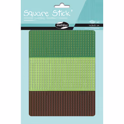 Clairefontaine Square Stick', Sach 1 Pl 14,8X21Cm, Vert/Marron 0,5Cm